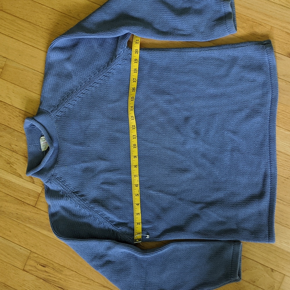 Vintage J Crew Rollneck Cotton Sweater